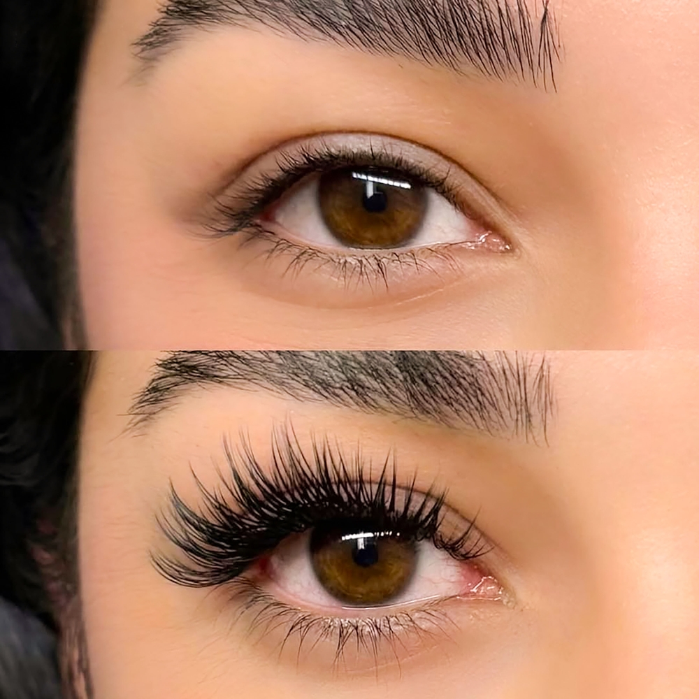 Before,And,After,Getting,Dolly,Eye,Lashes.,Dolly,Eye,Lashes, Résultats du rehaussement des cils
